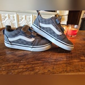 Vans Ward Checkered Shoes Toddler 8.5